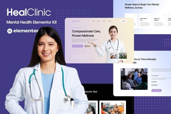 Heal Clinic Elementor
